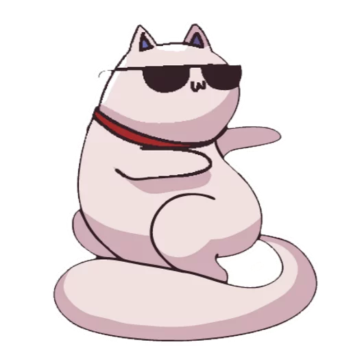 😃 Стикер «Girls and Cats» для Telegram