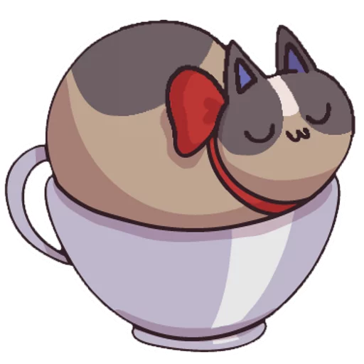 Стикерпак Girls and Cats для Telegram — скачать