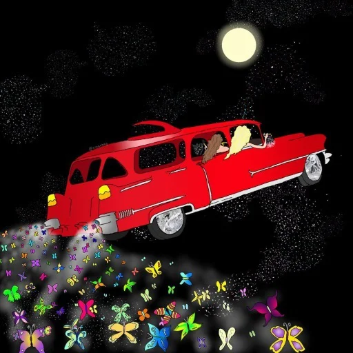 🚗 Стикер «Девушки и немного соблазна» для Telegram