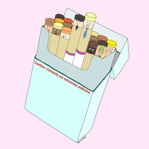 🚬 Стикер «Девушки и немного соблазна» для Telegram