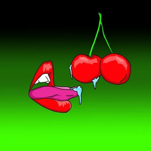 🍒 Стикер «Девушки и немного соблазна» для Telegram