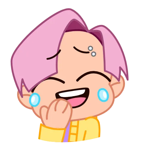 ⭐ Эмодзи «k-pop girls & boys» для Telegram