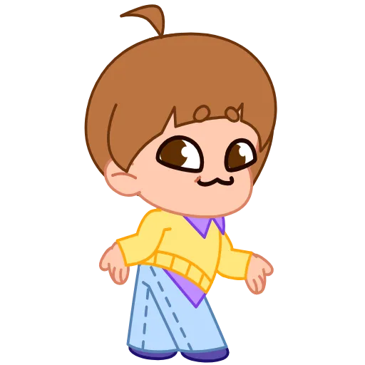 ⭐ Эмодзи «k-pop girls & boys» для Telegram
