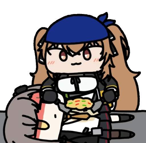 🍳 Стикер «Girls Frontline 2 Seseren» для Telegram