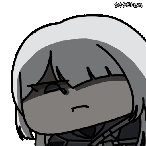☠️ Стикер «Girls Frontline 2 Seseren» для Telegram
