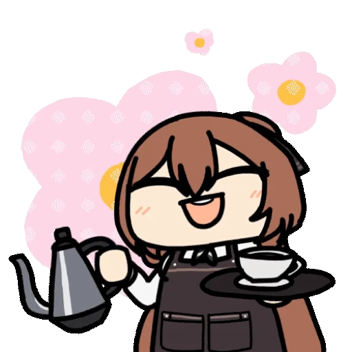 ☕ Стикер «Girls Frontline 2 Seseren» для Telegram