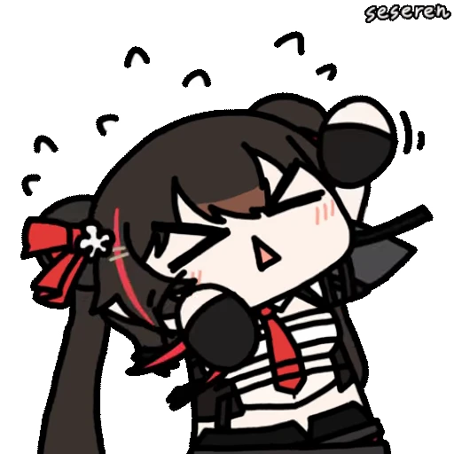 💯 Стикер «Girls Frontline 2 Seseren» для Telegram