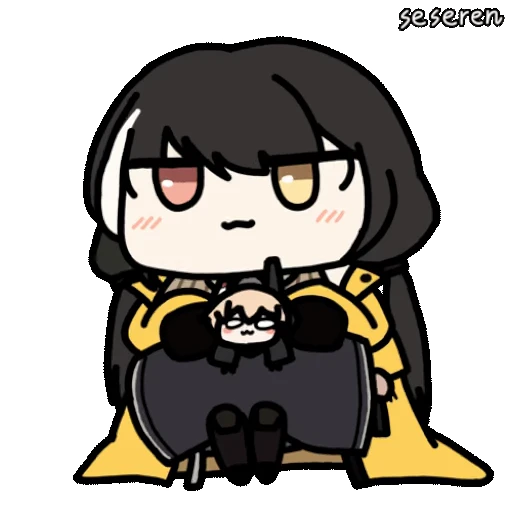😊 Стикер «Girls Frontline 2 Seseren» для Telegram