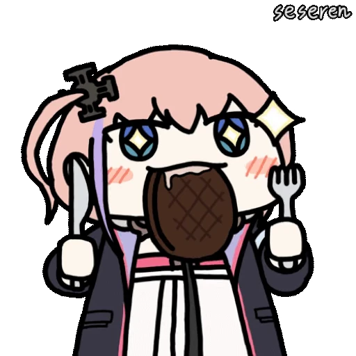 🍘 Стикер «Girls Frontline 2 Seseren» для Telegram