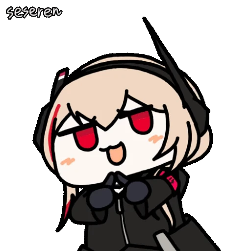 👉 Стикер «Girls Frontline 2 Seseren» для Telegram