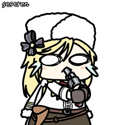 ⚡ Стикер «Girls Frontline 2 Seseren» для Telegram