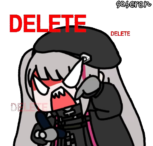 🤬 Стикер «Girls Frontline 2 Seseren» для Telegram