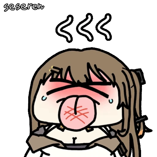 🤕 Стикер «Girls Frontline 2 Seseren» для Telegram