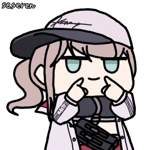 🙂 Стикер «Girls Frontline 2 Seseren» для Telegram