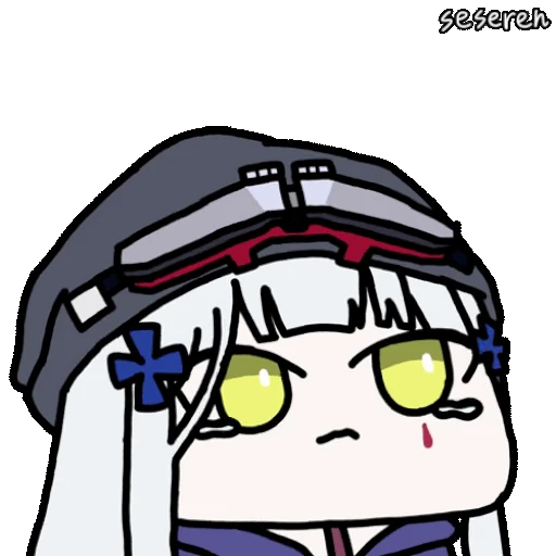 🥲 Стикер «Girls Frontline 2 Seseren» для Telegram