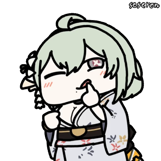 😉 Стикер «Girls Frontline 2 Seseren» для Telegram