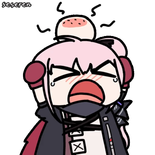 🤕 Стикер «Girls Frontline 2 Seseren» для Telegram