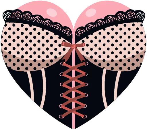 😻 Стикер «Girls Heart» для Telegram
