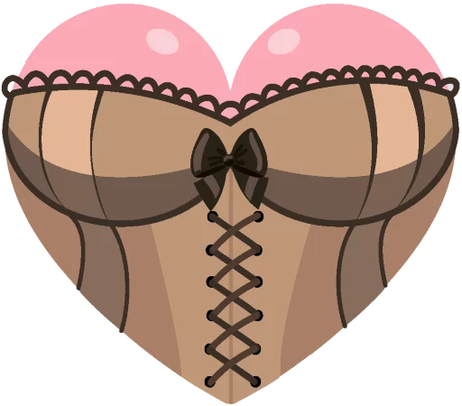 😻 Стикер «Girls Heart» для Telegram