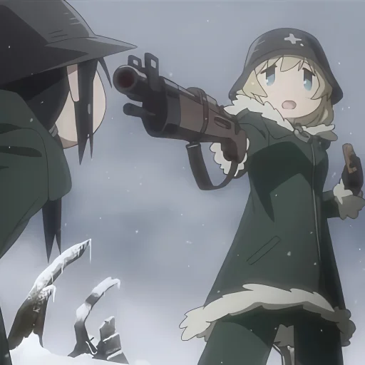 ❄ Стикер «Girls Last Tour» для Telegram