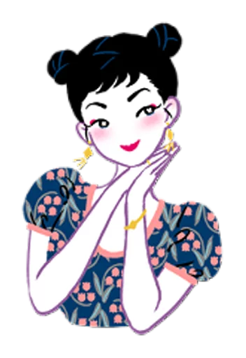 ☺️ Стикер «Girls talk club» для Telegram
