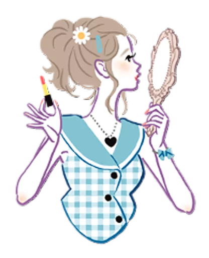 💄 Стикер «Girls talk club» для Telegram