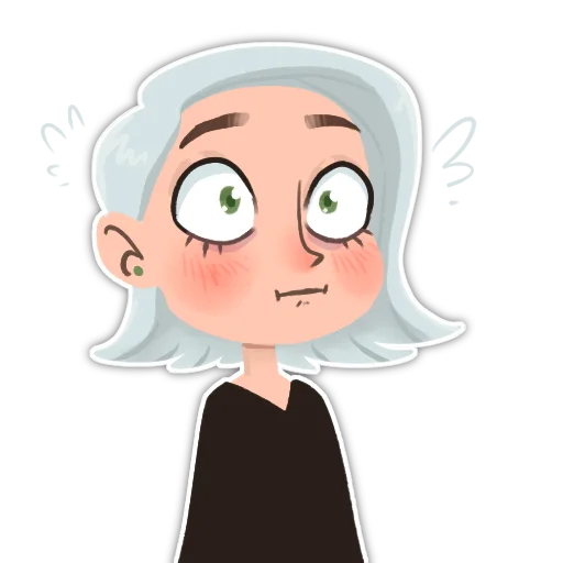 😳 Стикер «Girl St» для Telegram