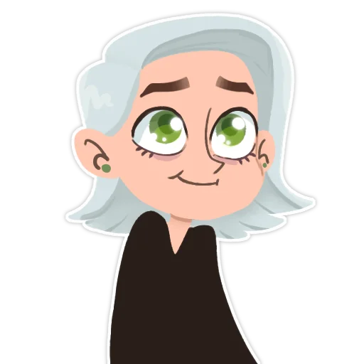 ☺️ Стикер «Girl St» для Telegram