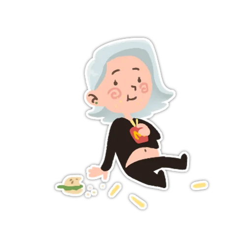 🥰 Стикер «Girl St» для Telegram