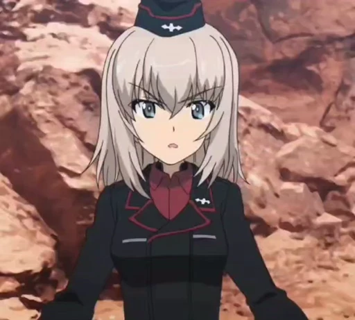 🤩 Стикер «Girls und Panzer» для Telegram