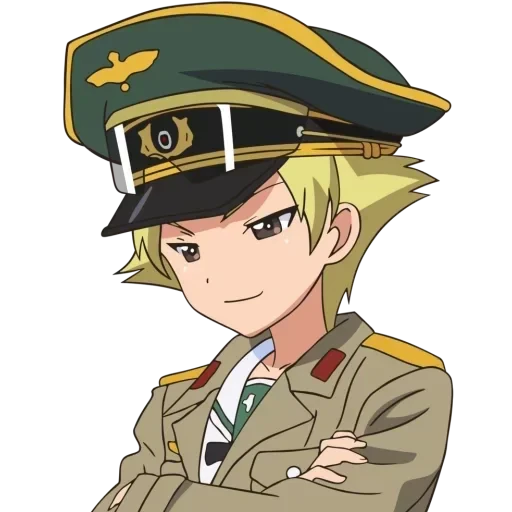 😏 Стикер «Girls und Panzer» для Telegram