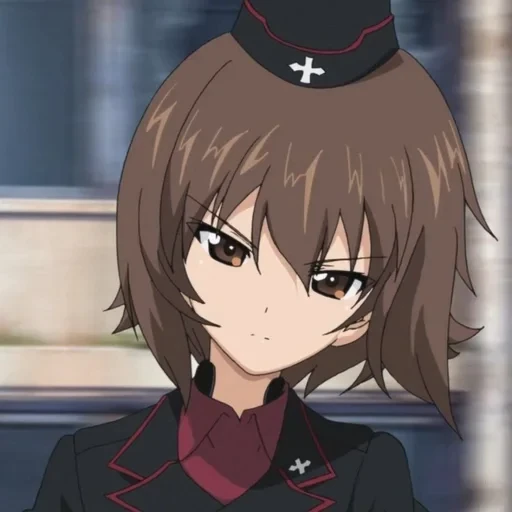 😡 Стикер «Girls und Panzer» для Telegram