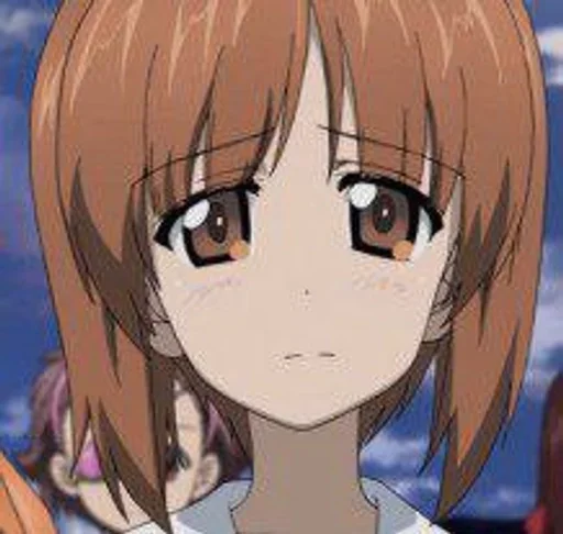 😢 Стикер «Girls und Panzer» для Telegram
