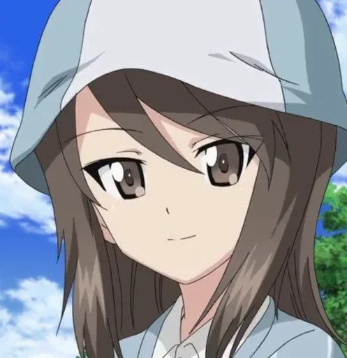 🇫🇮 Стикер «Girls und Panzer» для Telegram