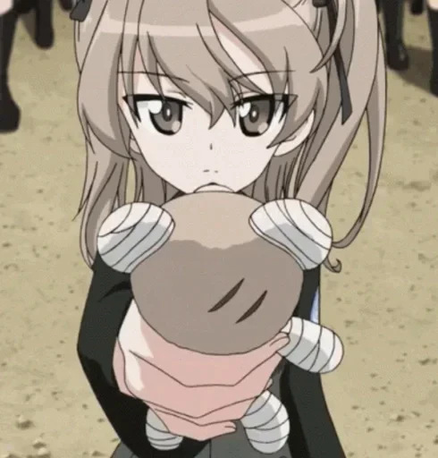 🐻 Стикер «Girls und Panzer» для Telegram