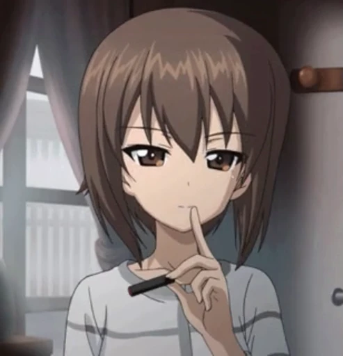 🤩 Стикер «Girls und Panzer» для Telegram
