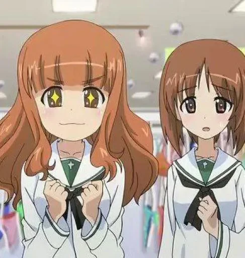 🤩 Стикер «Girls und Panzer» для Telegram
