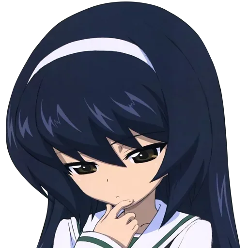 🤍 Стикер «Girls und Panzer» для Telegram