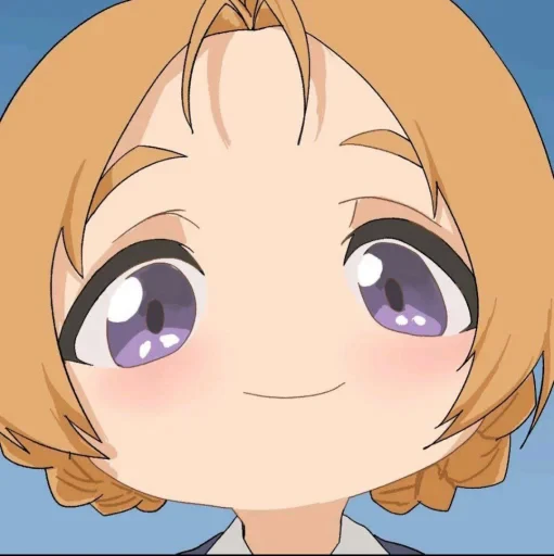 🤩 Стикер «Girls und Panzer» для Telegram