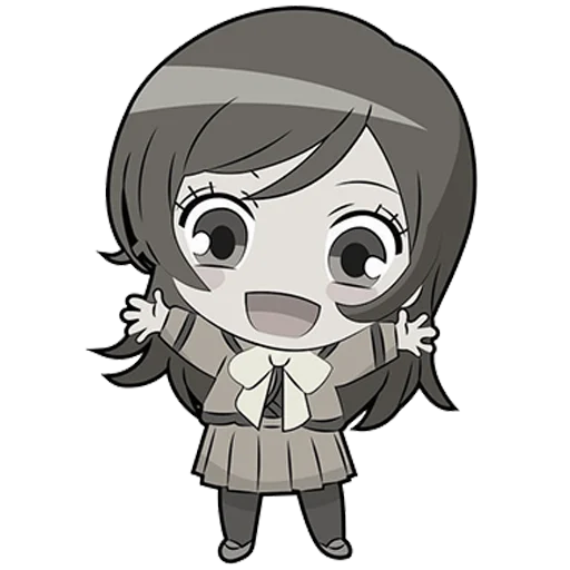 😊 Стикер «Chibi chans» для Telegram