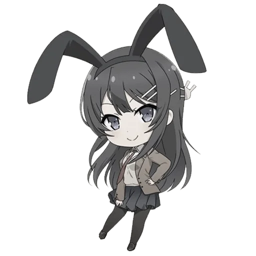 👯 Стикер «Chibi chans» для Telegram