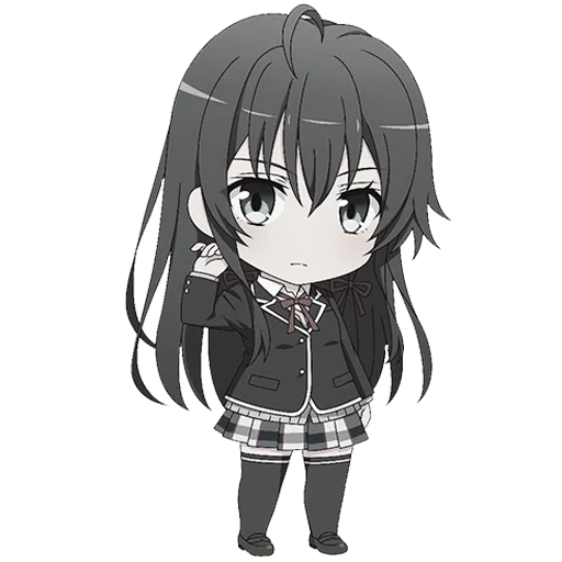😐 Стикер «Chibi chans» для Telegram
