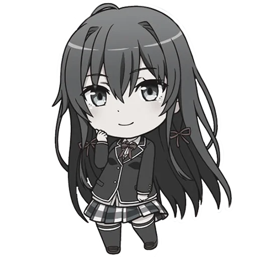 😊 Стикер «Chibi chans» для Telegram