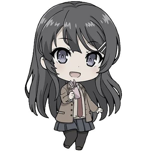 Стикерпак Chibi chans для Telegram