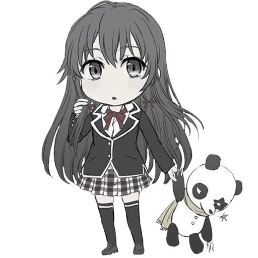 🧸 Стикер «Chibi chans» для Telegram