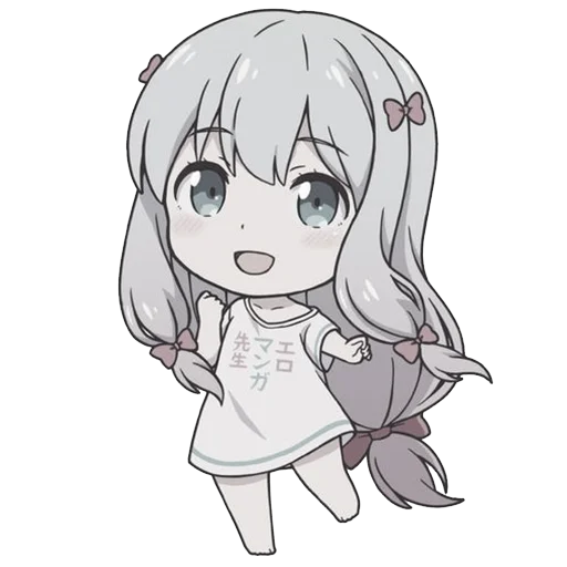 😊 Стикер «Chibi chans» для Telegram