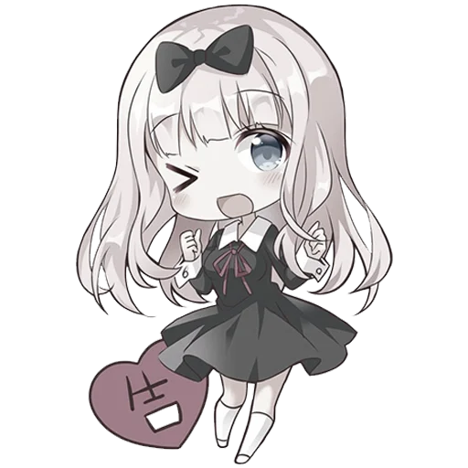 😜 Стикер «Chibi chans» для Telegram