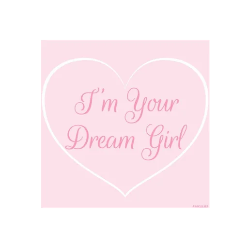 🌸 Стикер «girly aesthetic» для Telegram