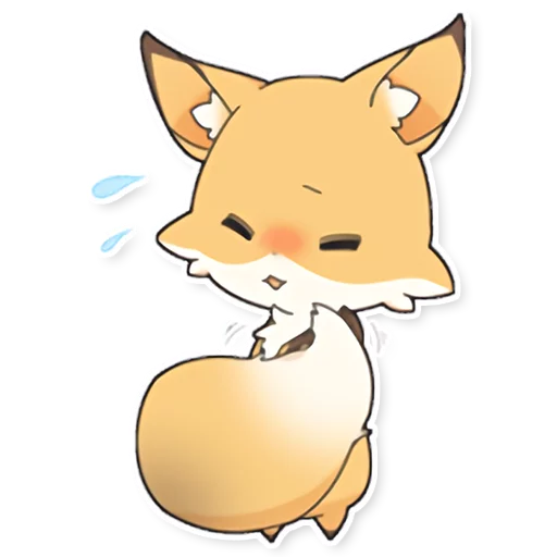 ☺️ Стикер «Girly Fox Remastered» для Telegram