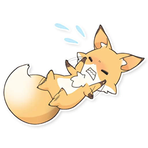 😤 Стикер «Girly Fox Remastered» для Telegram